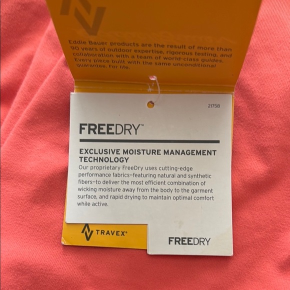 Eddie Bauer Travex Convertable Dress in Dusty Coral Size L NWT - Picture 4 of 10